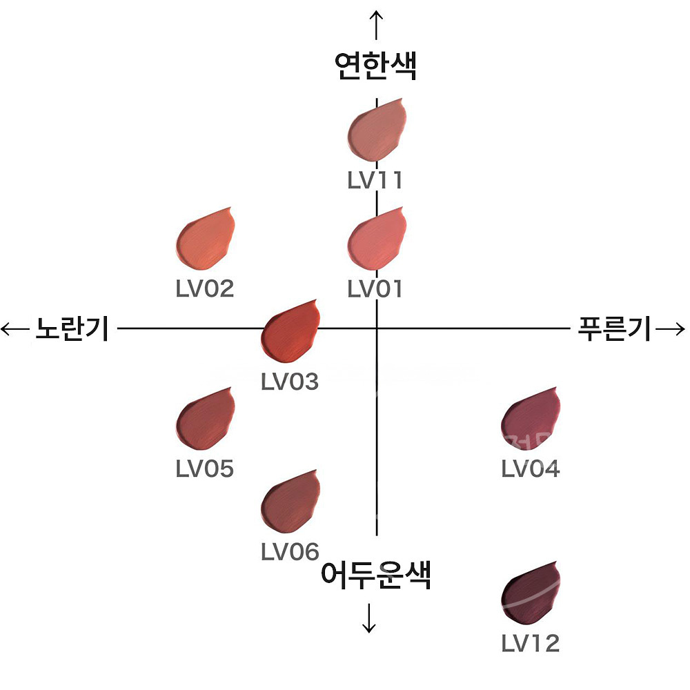 엑셀 excel 립 벨벳티스트 매트 틴트 04 플라워스웨그 - 상세 이미지 4