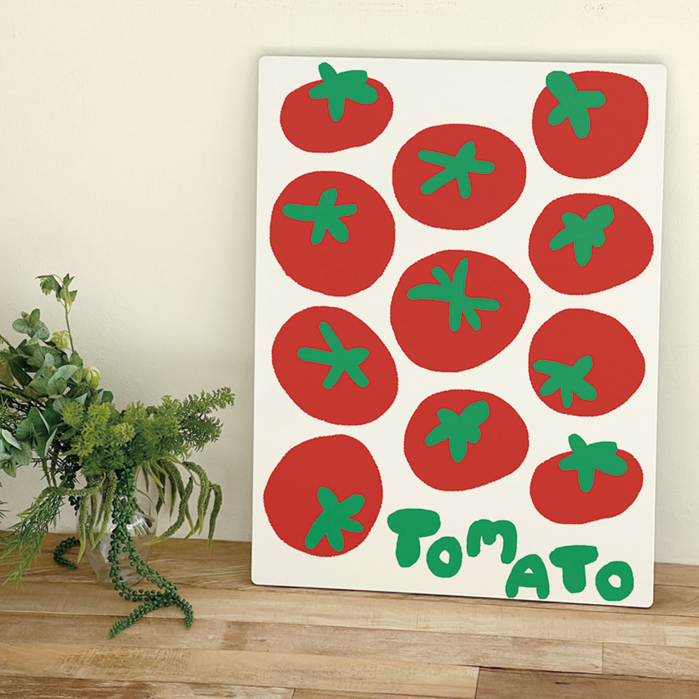 접이식 테이블 베드트레이 액자테이블 60x40 하얀파도 27cm