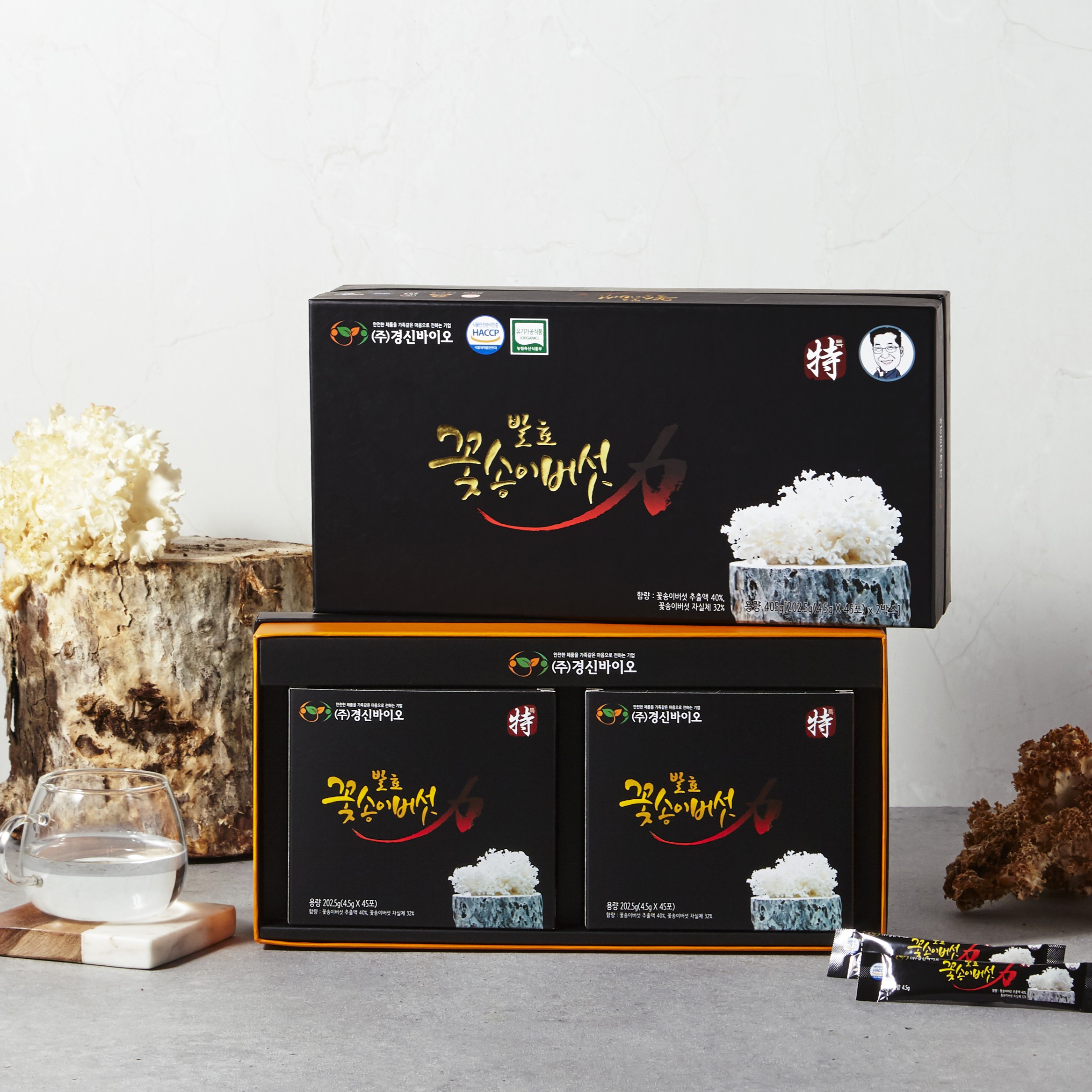 [경신바이오] 발효꽃송이버섯 효소 특 베타글루칸 현미 유기농 꽃송이버섯 90포, 1개월 - 상세 이미지 3