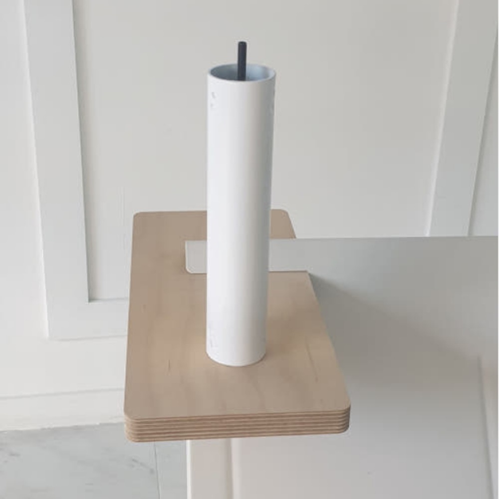 이젤형 티비거치대 추가 연장봉 화이트 1세트218cm (86인치) - 상세 이미지 2