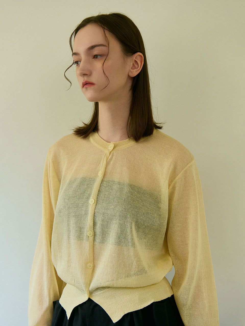 [CAMINO] 썸머 린넨 가디건 레몬