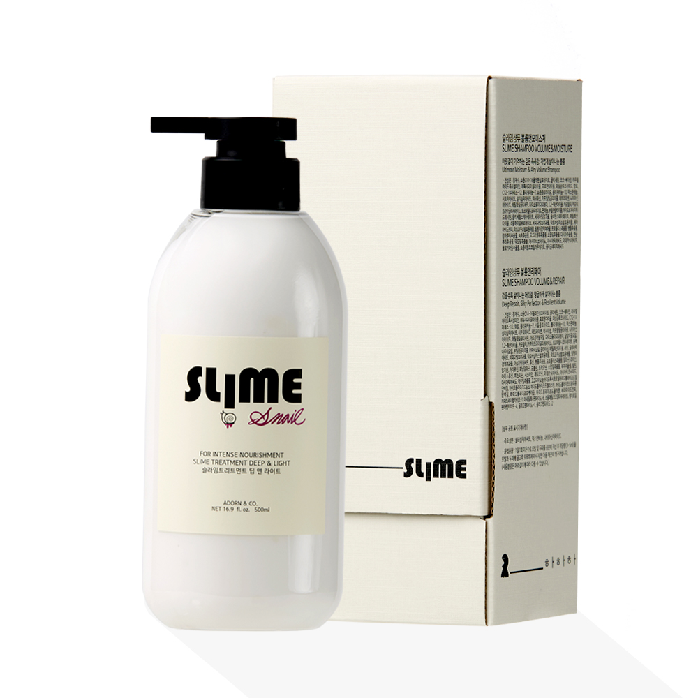 어던앤코 슬라임 트리트먼트 탈모 쿨 손상모 본딩 뮤신 단백질 노워시 500ml