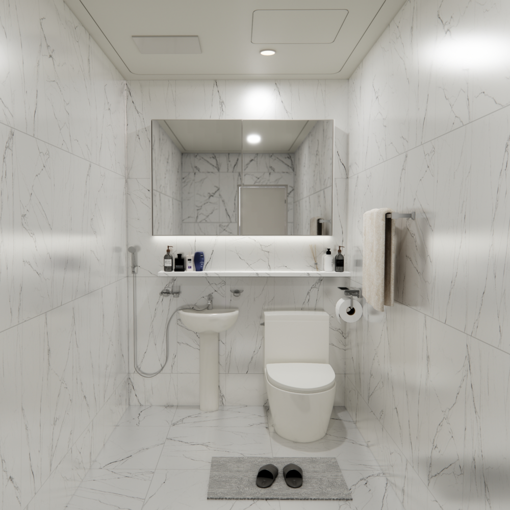 고급 돔천장포함 기본 패키지 욕실리모델링 화장실 타일시공 욕조형 파티션형 선택가능