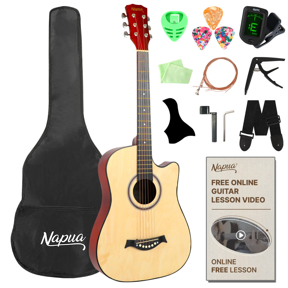 나푸아 NG127 입문용 통기타 입문 연습용 어린이 여성용 미니기타 독학 제품 이미지