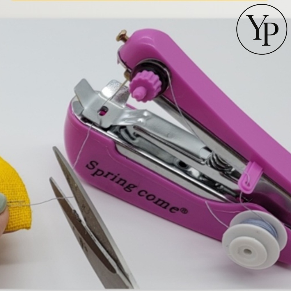 핸드미싱 미니 제봉틀 재봉기 휴대용 가정용 미싱기 바느질기계 박음질 손미싱 공구