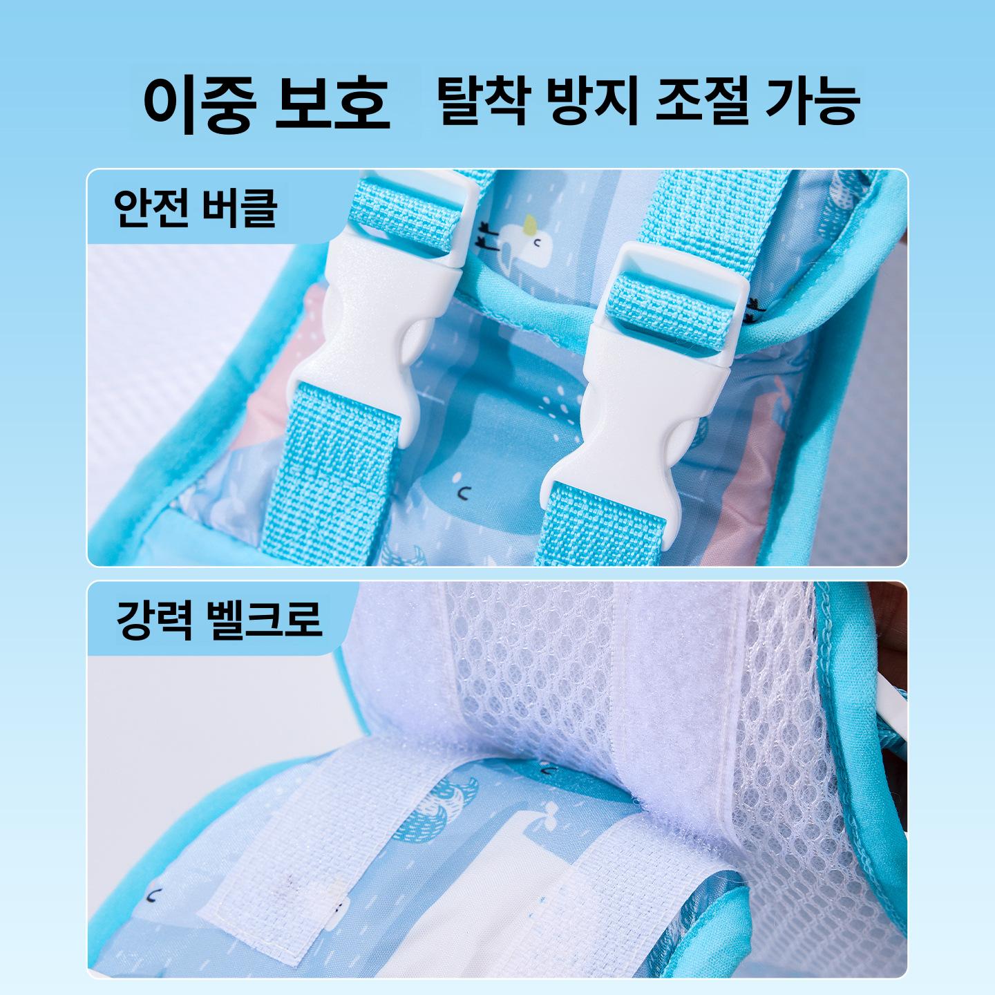 강아지 여름 강아지구명조끼 강아지수영복 여름용조끼 애견수영복 강아지물놀이 반려동물 구명조끼 핑크색 - 상세 이미지 5