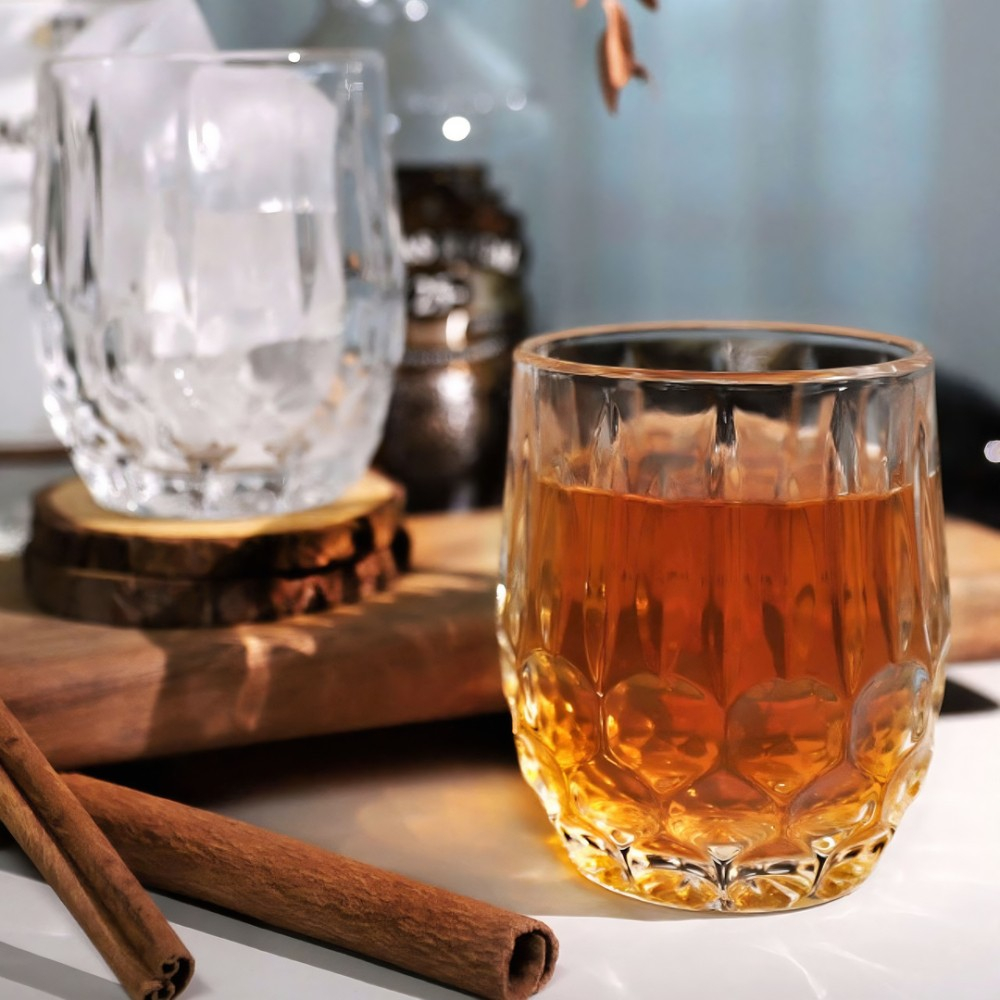 양주잔 300ml 위스키 유리잔 온더락 글라스 언더락 홈카페 쥬스 물컵 술잔 집들이선물