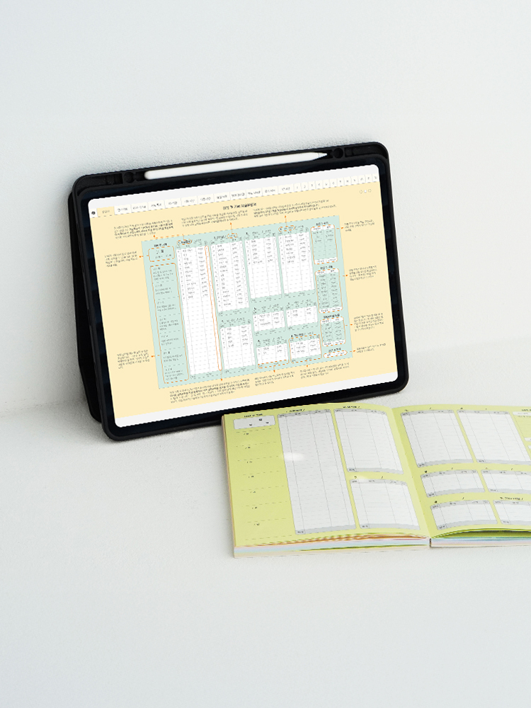1분발송 리훈 카테고리 오늘쓰임 가계부 용돈기입장 굿노트 아이패드 PDF 속지