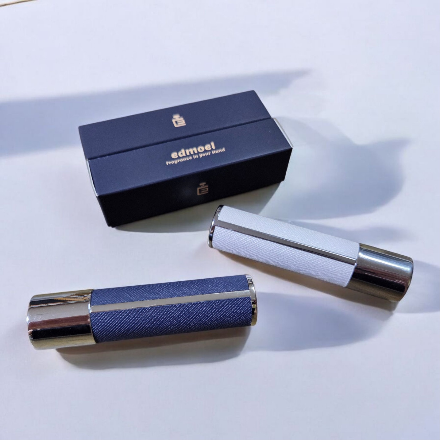 에드모엘 펌핑식 향수공병 향수 소분 용기 레더 에디션