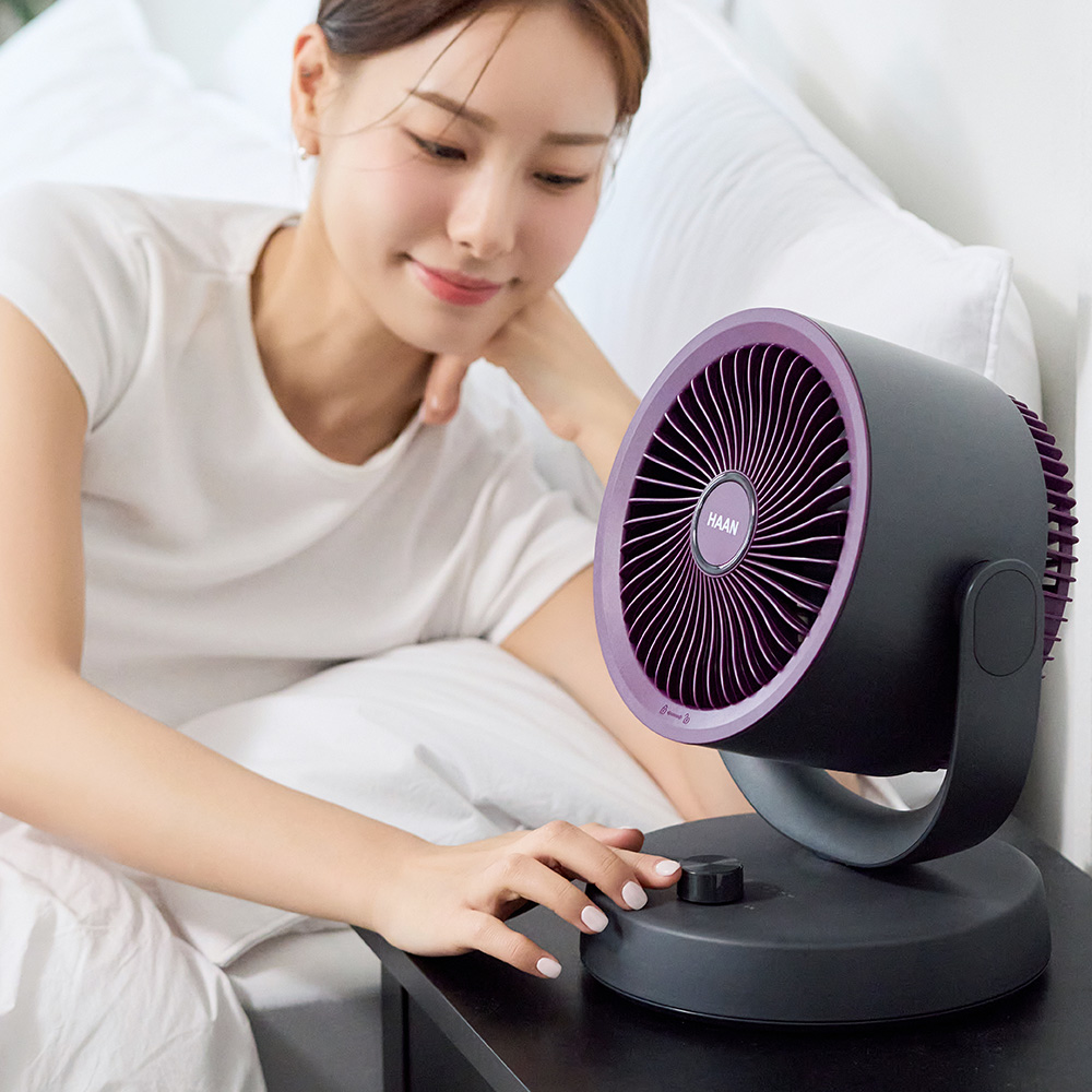 한경희 써큘레이터 HC-20R 선풍기 360도 자동회전 저소음 에어 BLDC - 상세 이미지 5