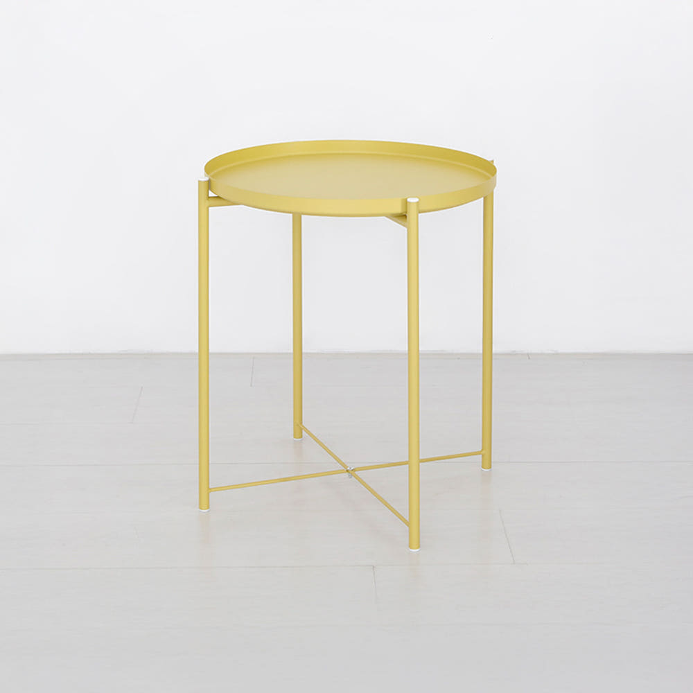 JENBAN 사이드테이블 KS1042TB 머스타드옐로우 1776.3313