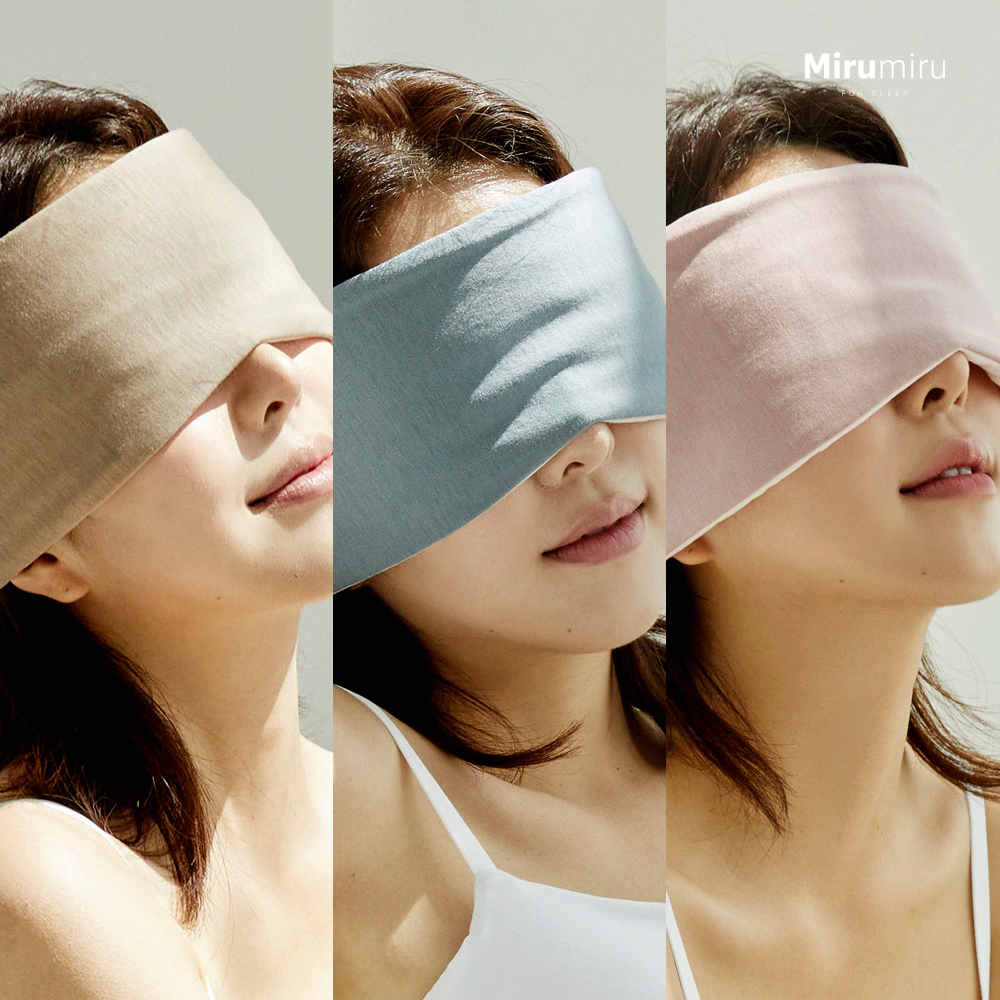 미루즈 프리미엄 안대 암막 수면안대 눈가리개 아이마스크 제품 이미지