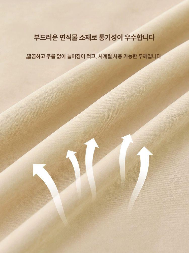 마사지베드 시트커버 사각 헤드 피부관리실 경락 안마 화려한 꽃-흰색 카키 사각형 80x190 4피스 고급 이불 - 상세 이미지 2
