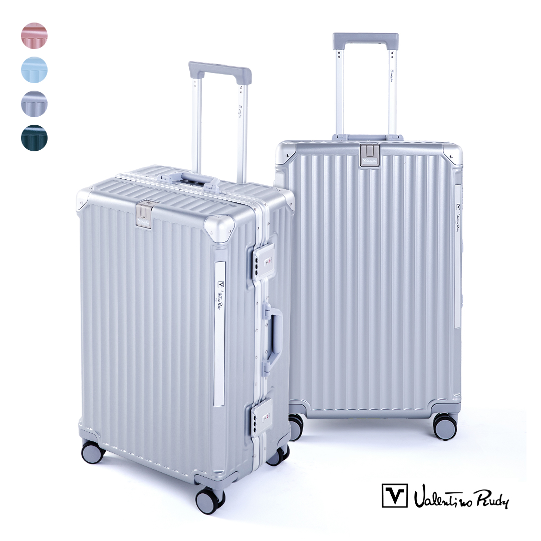 발렌티노루디 베르가모 AC023 54cm(20인치), 65cm(24인치), 70cm(26인치) 폴리카보네이트 여행용 금고형 캐리어 - 상품 이미지
