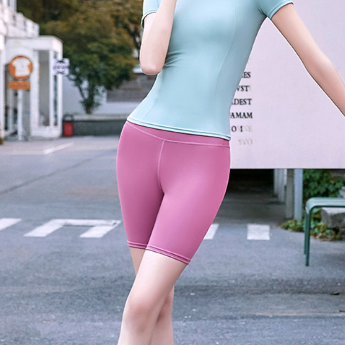 여성 반바지레깅스 요가반바지 운동용팬츠 - 상품 이미지