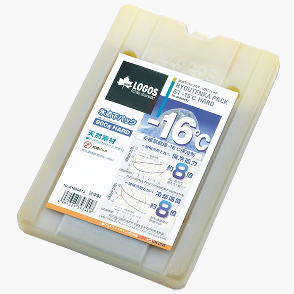 로고스 보냉 빙점하팩 GT -16도 휴대용 투명 900g