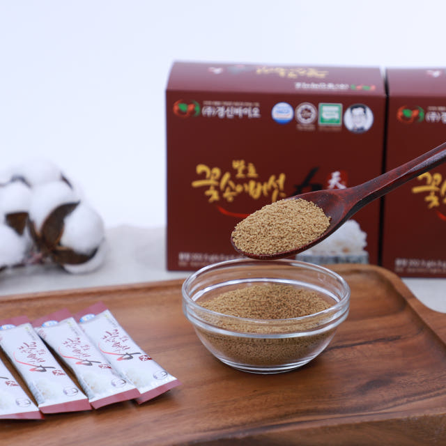 [경신바이오] 발효꽃송이버섯 효소 천 베타글루칸 현미 유기농 꽃송이버섯 90포, 1개월