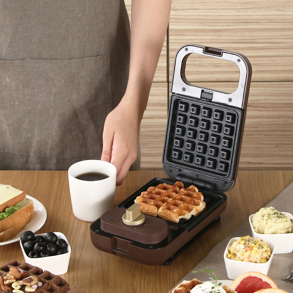 라쿠진 와플메이커 샌드위치기계 와플기 와플기기 크로플메이커 LCZ1072