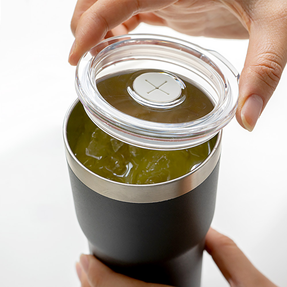 보온 보냉 스테인리스 빨대 미니 차량용 휴대용 여행용 텀블러 500ml - 상세 이미지 5