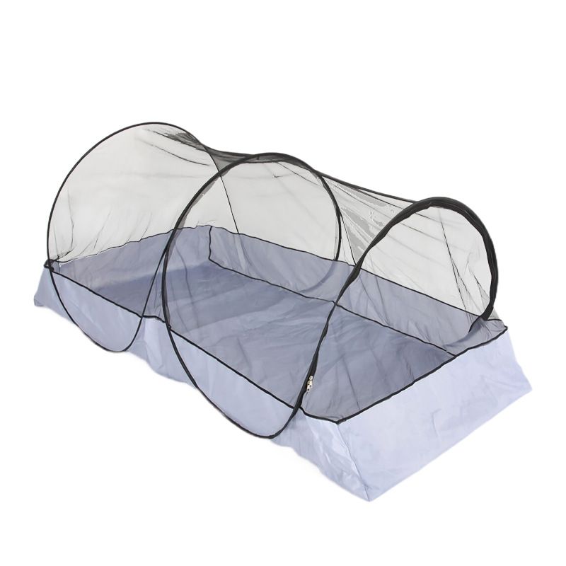 차박 캠핑 1인용 모기장 접이식 야외 싱글 모기방충망