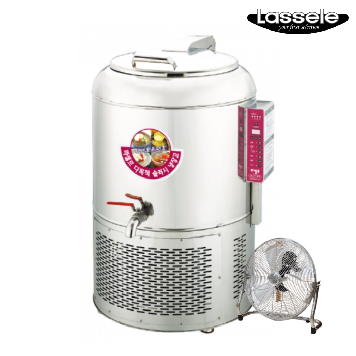 대용량 냉면 육수 냉장고 102L 슬러시 육수통 살얼음 음료 저장통