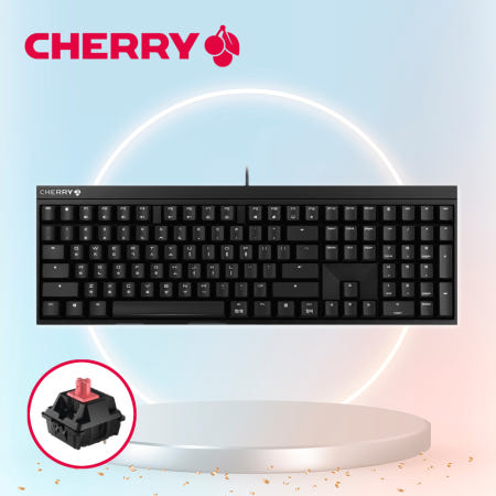[국내정발] 체리 MX BOARD 2.0S MX2A 기계식 유선 키보드 블랙 저소음적축