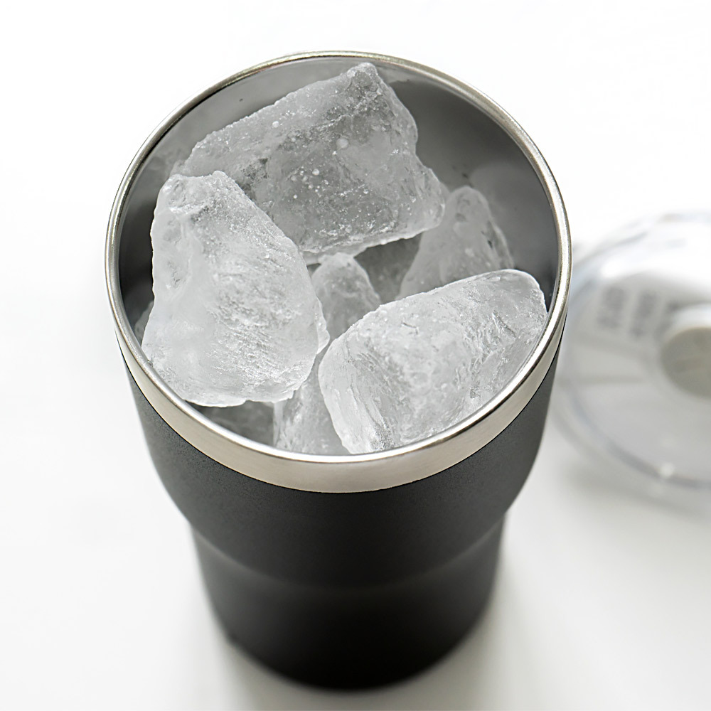 보온 보냉 스테인리스 빨대 미니 차량용 휴대용 여행용 텀블러 500ml - 상세 이미지 4
