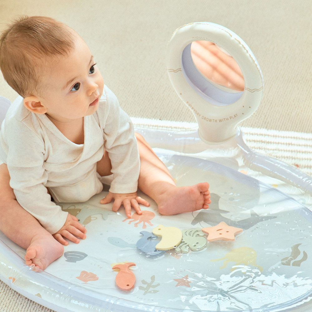 말랑하니 아기 워터매트 터미타임 촉감놀이