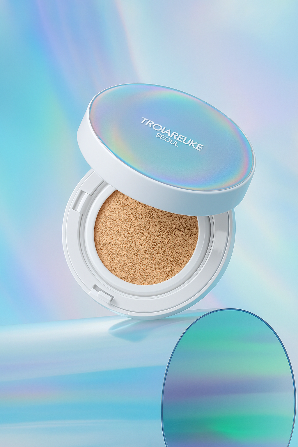 [본품 1개+리필 2개] 트로이아르케 글로우 앰플 신부쿠션 커버력 좋은 쿠션 SPF 50+ / PA+++ 이미지 2