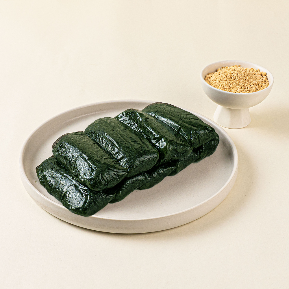 쑥떡 떡함지 쑥인절미 20구 답례떡