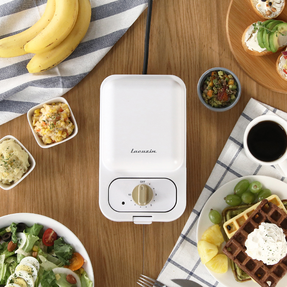 라쿠진 와플메이커 샌드위치기계 와플기 와플기기 크로플메이커 LCZ1072