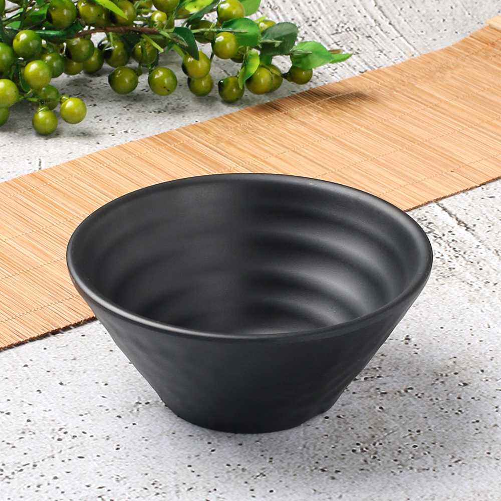 먹토 멜라민 면기 라면 비빔밥 덮밥 우동 국수 짜장면 짬뽕 그릇 12.8cm, 독도공기 - 상품 이미지