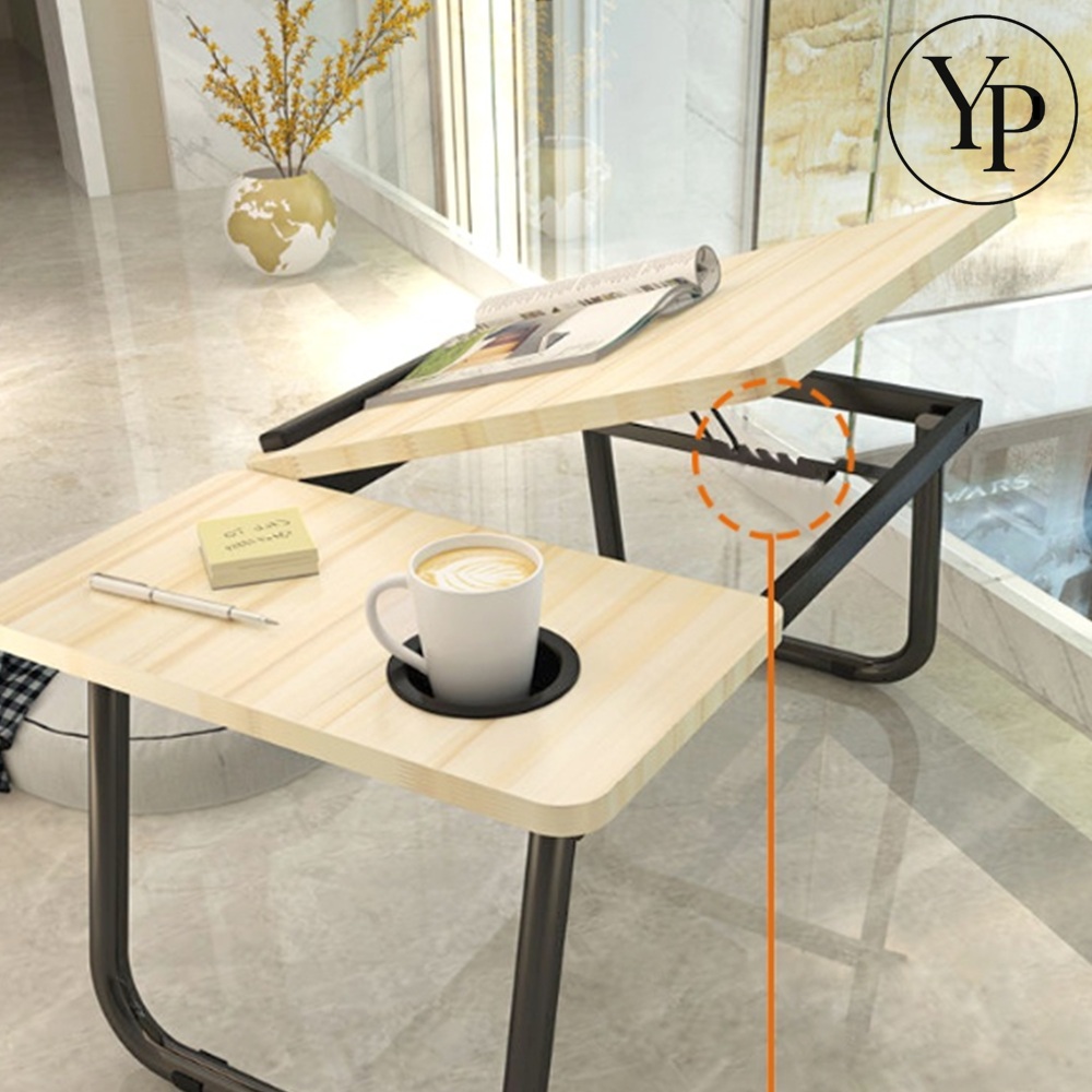 좌식 책상 테이블 경사조절 침대 쇼파 독서 사무용 낮은 배드 트레이