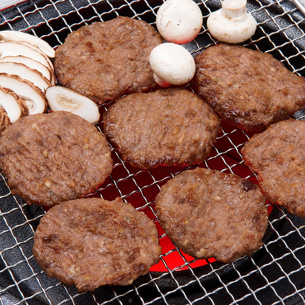 그곳에가면 산지직송 맛상 담양 한돈 떡갈비 400gx3팩 수제 너비아니 소스포함 - 상세 이미지 2