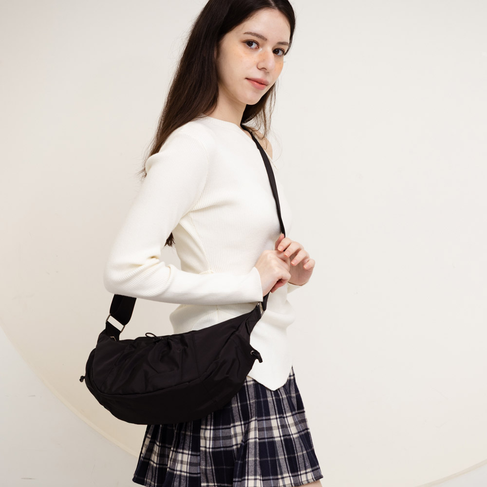 PEEPS supernova hobo cross bag(black) S/M 크로와상백 - 상세 이미지 2