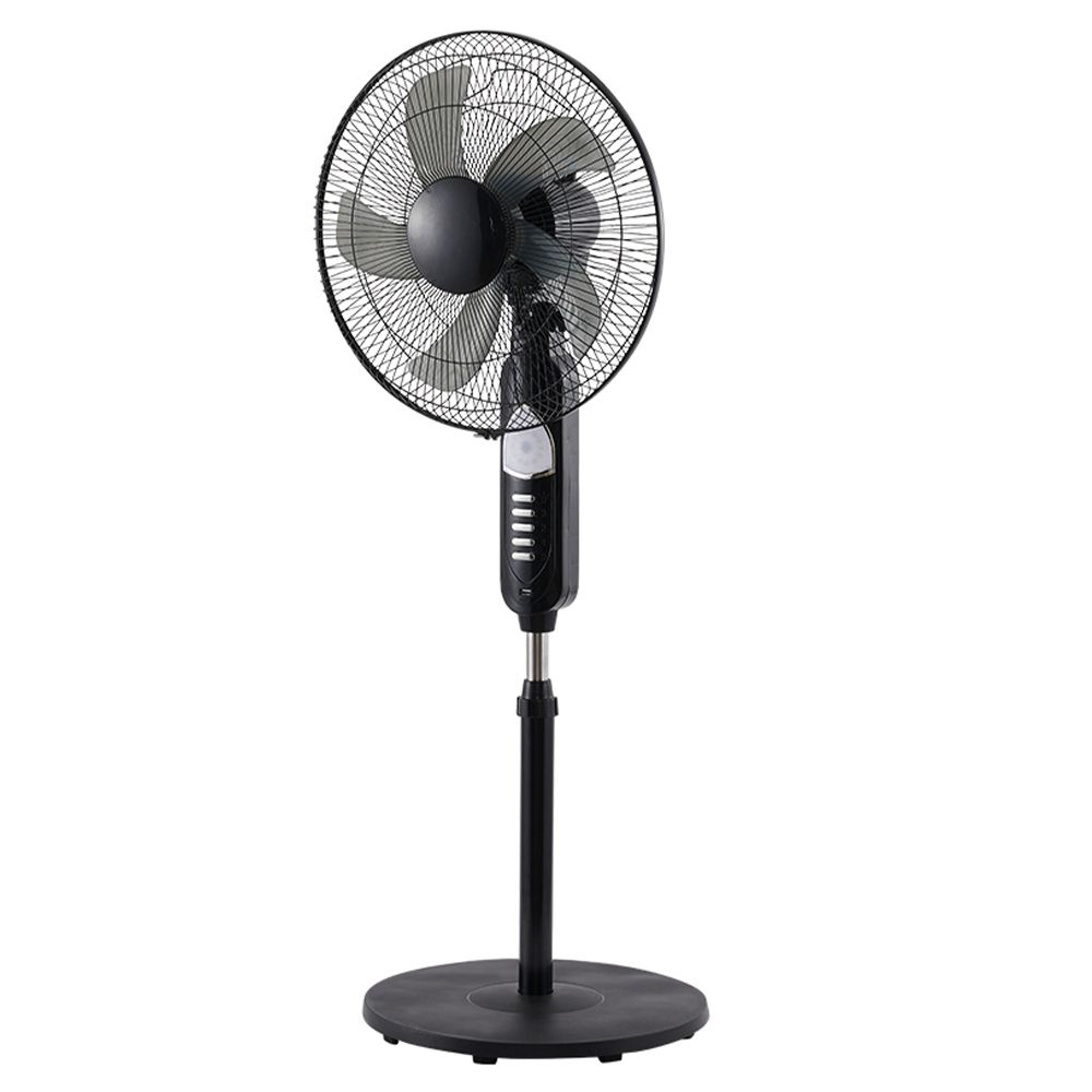 태양광 무선 스탠드 선풍기 12V 대용량 배터리 야외 캠핑 저소음 bying24 16인치 검정 외부 배터리 이미지 6