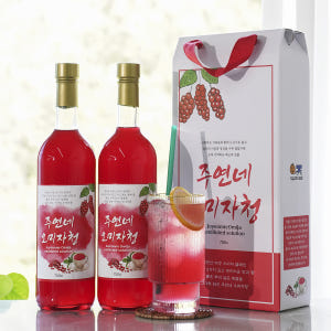 1+1 오미자엑기스 맛있는 오미자청 원액 진액 즙 임산부 선물 750mL... 맛있게 먹은 솔직 후기 - 상품 이미지 1
