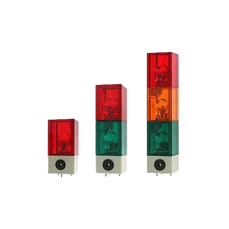 삼색 경광등 경고등 신호 공사현장 주의등 점멸 출차 공사장 LTA117-3W AC220V - 상세 이미지 2