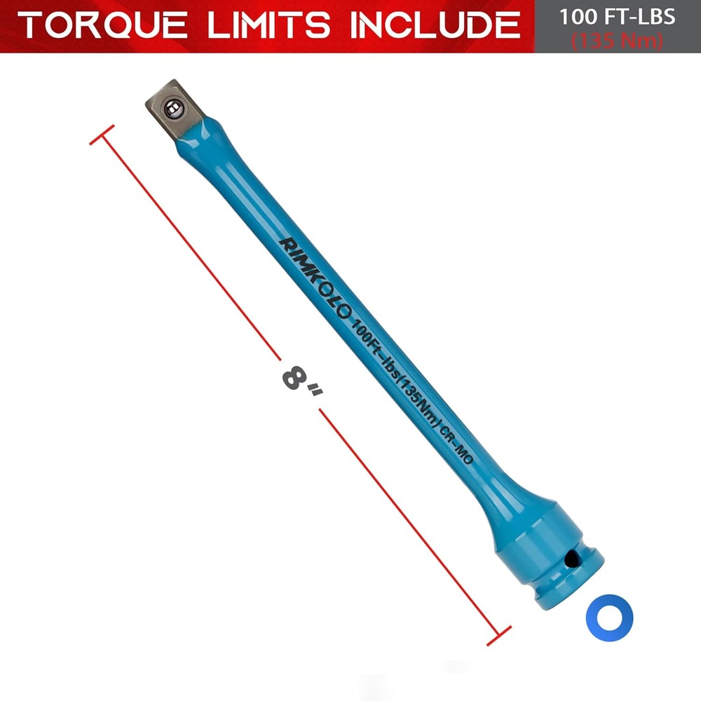 1/2인치 드라이브 토크 제한 연장바 100ft-lbs 65피트-파운드(90nm) - 상세 이미지 3