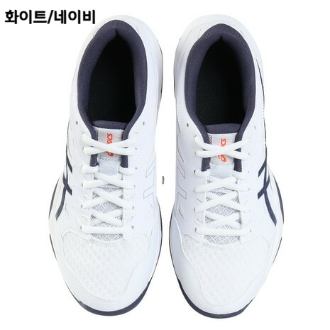 아식스 젤 로켓 11 배구화 화이트/블루 네이비 1073A065 화이트/네이비 260 - 상세 이미지 5