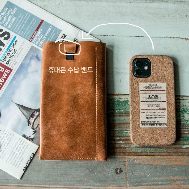 고급 소가죽 여권 지갑 가죽여권지갑 소가죽여권 여권케이스지갑 rfid여권 해킹방지여권 외부 카키색-내부 크림색 - 상세 이미지 2
