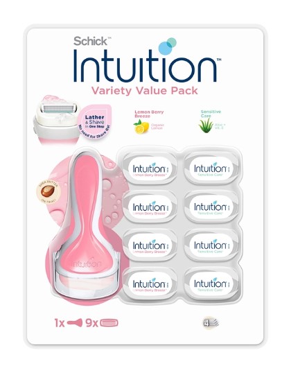 쉬크 인튜이션 여성 제모기 세트 코스트코 기1 날9 셀프 왁싱