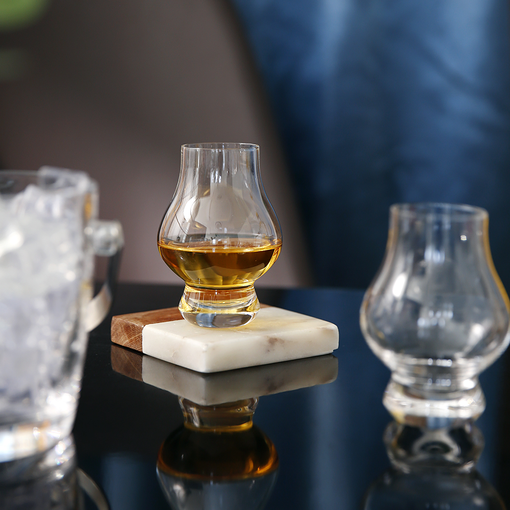 플라라 하이볼 온더락잔 양주잔 튤립 위스키잔 글라스 210ml 2P세트