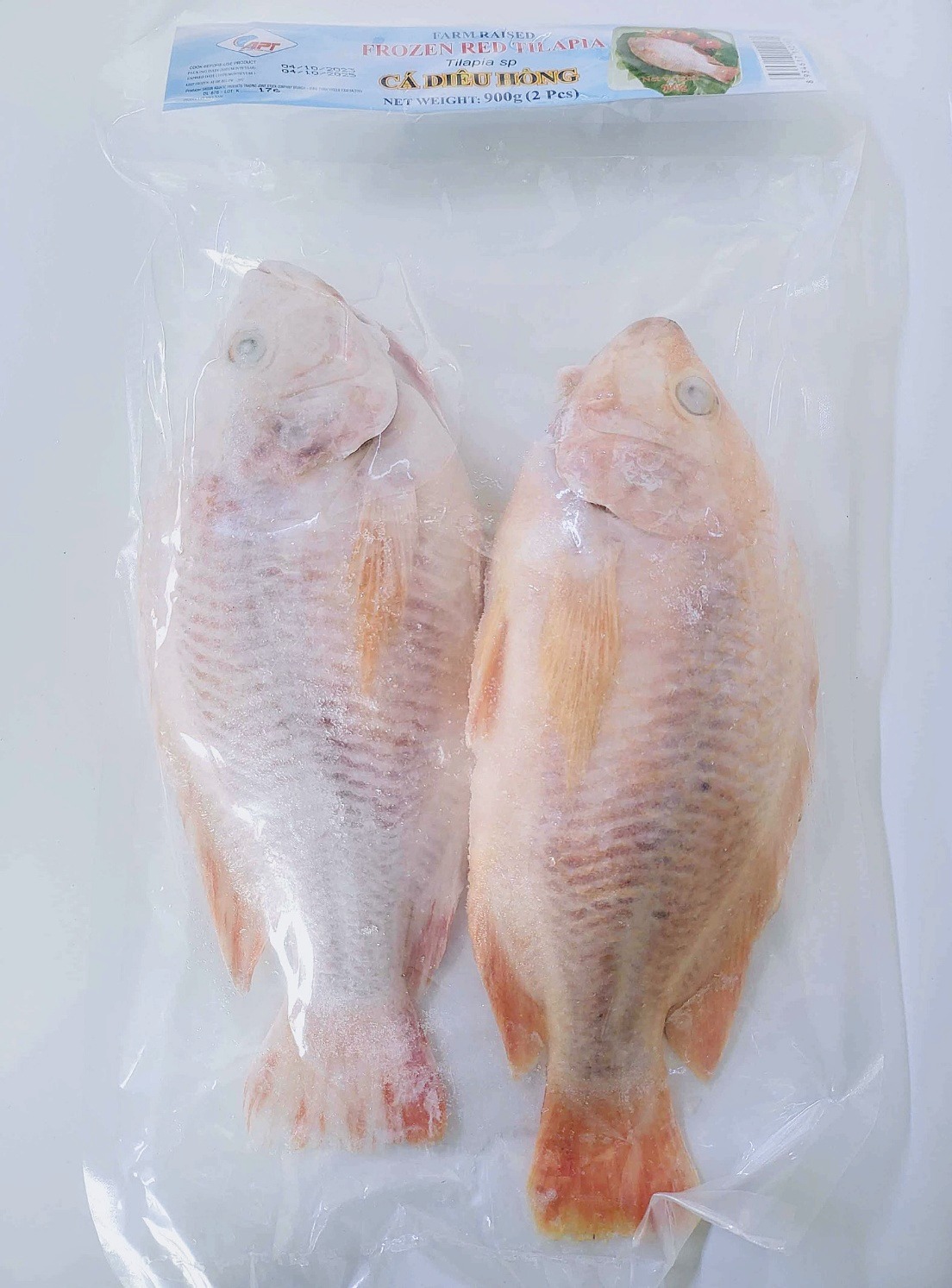 베트남 역돔 냉동 레드 틸라피아 2P 900g, 10개 - 상품 이미지