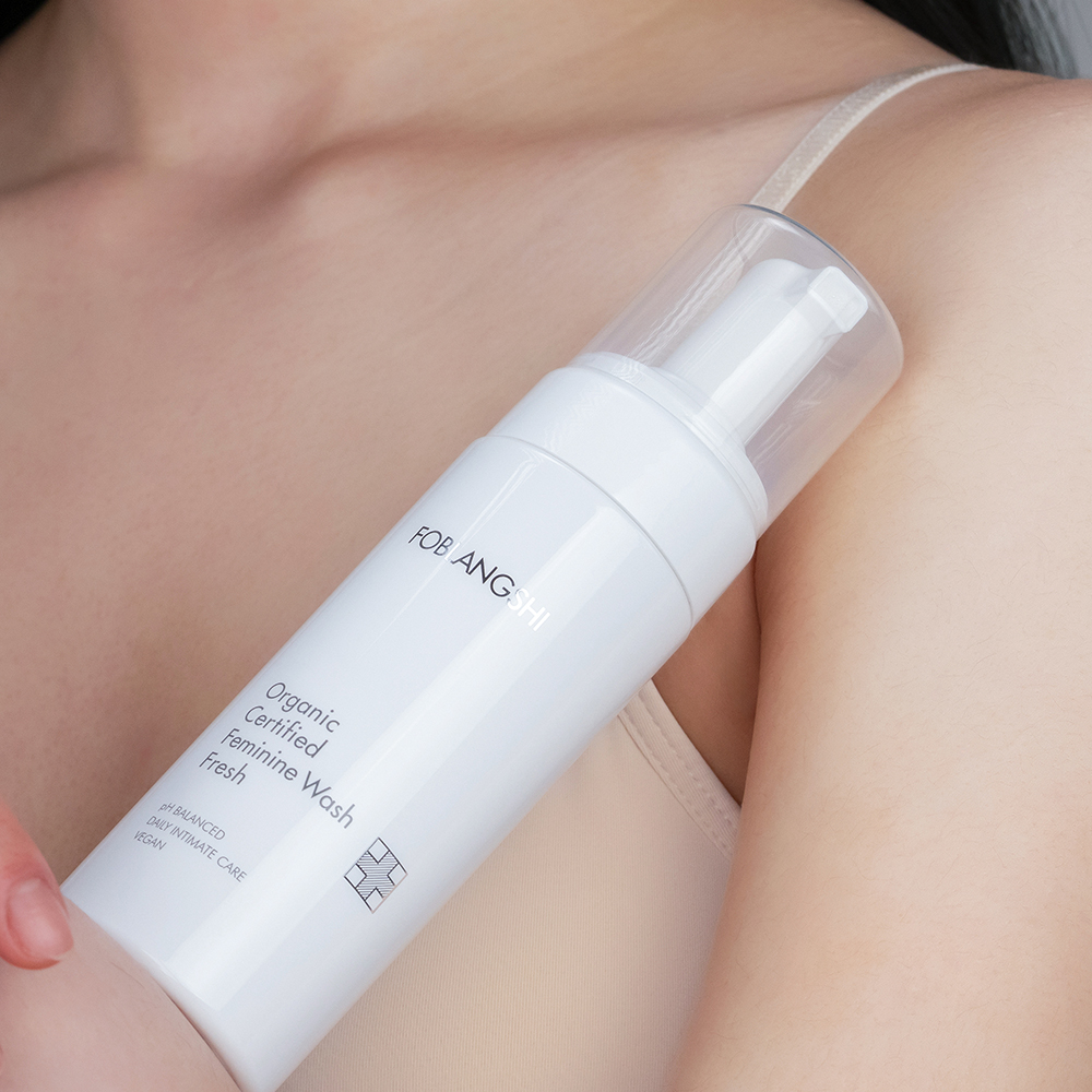 [100%천연성분 칸디다균99%감소] 유기농 포블랑시 여성청결제 유산균Y존 분비물냄새 생리 약국 저자극