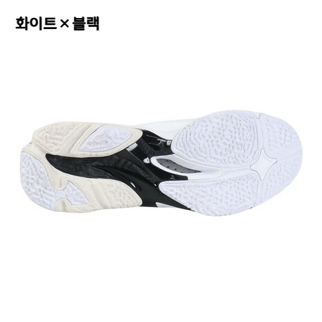 미즈노 웨이브 라이트닝 Z8 배구화 남녀공용 V1GA2400 화이트/블랙 265 - 상세 이미지 5