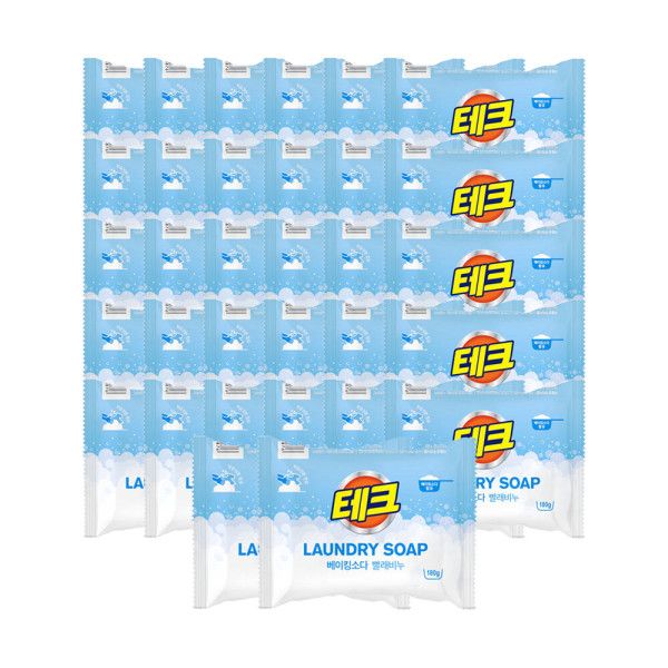 테크 베이킹소다 세탁비누 180G 32개 : 한라유통506