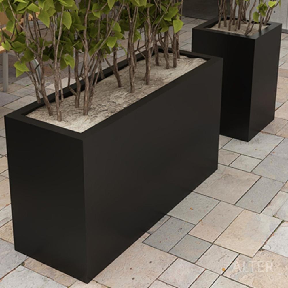 대형 야외 화분 텃밭 박스 사각 베란다 플랜트 80x30x60cm - 상세 이미지 5