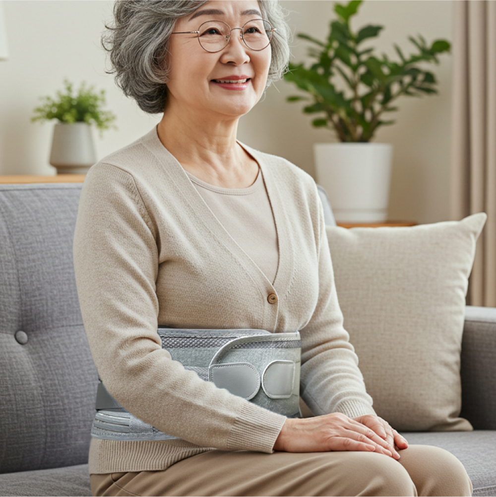 백픽스에어 허리보호대 air로 빈틈없이 완벽하게지지 허리복대 - 상세 이미지 4