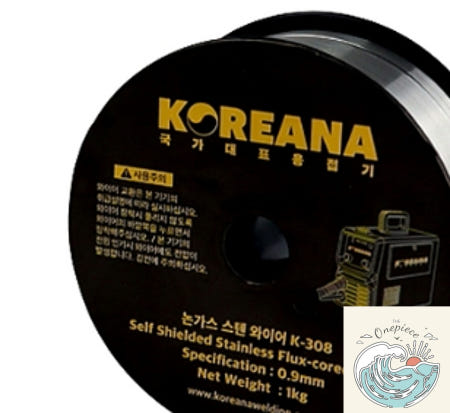 조로상점 코리아나 스텐용 논가스 와이어 0.9mm 1kg 용접소품 용접기 용접부품
